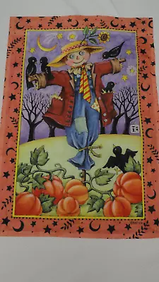 Mary Engelbreit Yard Banner Scarecrow Crows Pumpkin Patch 18 1/2  X 12 1/2  • $18.50