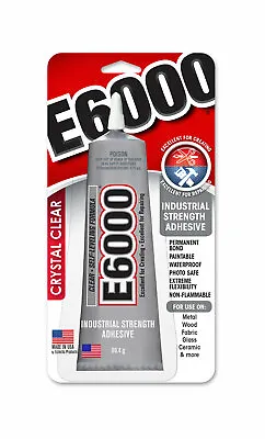 Large E6000 Industrial Strength Glue 2oz 80.4g X Tube Guaranteed Genuine FREE SH • $19