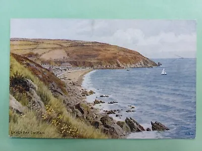 Post Card Salmon Ar Quinton 2476 Laxey Bay Isle Of Man • £2.99