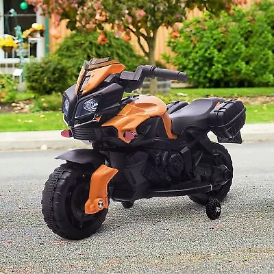 £45.99 • Buy Kids 6V Electric Motorcycle Ride-On Toy Battery 18 - 48 Months Orange