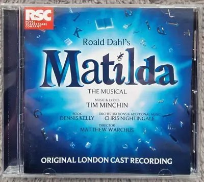 Tim Minchin-Matilda The Musical-Original London Cast Recording*CD** Roald Dahl • £6.50