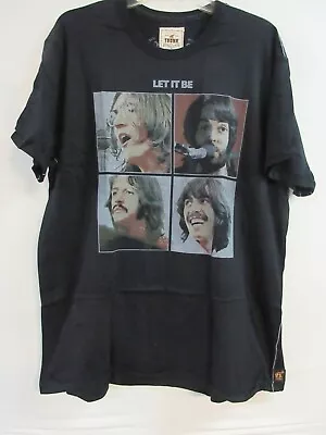 Beatles Official Trunk Ltd Let It Be Band Concert Music T-shirt Extra Large • $16.99