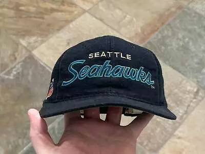Vintage Seattle Seahawks Sports Specialties Script Snapback Football Hat- READ • $92.56