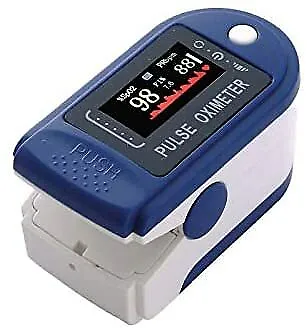 XY 010 Pulse Oximeter Oxygen Saturation Sensor SpO2 Fingertip Pulse Oximeter Mo • £14.56