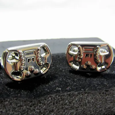 Formula 1 F1 Steering Wheel Cufflinks • £16.99