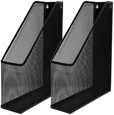 Ybm Home Mesh Steel  Magazine File Holder Sold Per 2 Pieces • $38.99