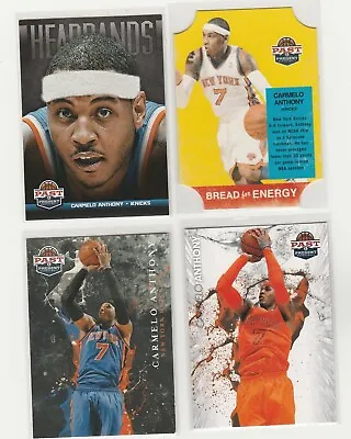 Carmelo Anthony Past & Present Rainbow Lot (4) Headbands Fuzzy Break Die Cut • $20.22