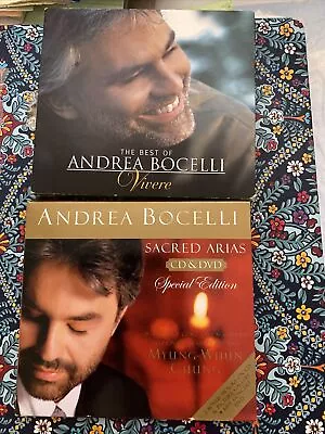 Best Of Andrea Bocelli: Vivere -  CD By Andrea Bocelli - Sacred Arias Cd And Dvd • $7.50