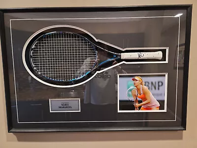 Maria Sharapova Signed Framed Tennis Racquet  • $1500