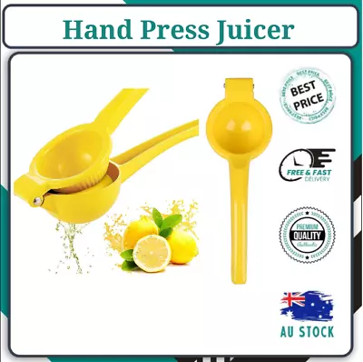 Premium Quality Metal Lemon Squeezer Handheld Juicer Presser Citrus Juice Lime • $6.55