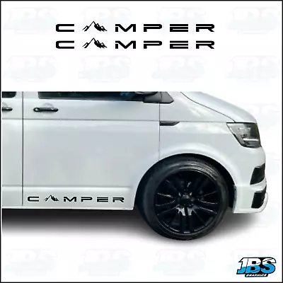 FITS VW Transporter T5 T6 CAMPER Vinyl Decals Graphics Stickers • $12.93