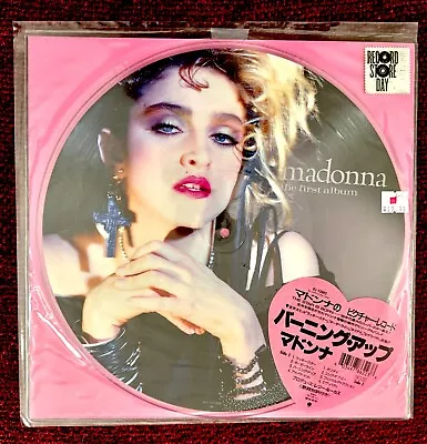 Madonna Mint First Album Japan Sealed Picture Disc Record Store Day Promo Obi Lp • $85