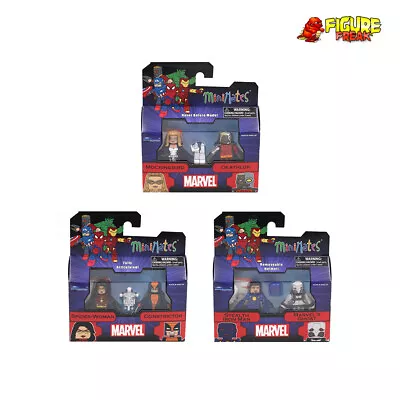 Marvel Minimates Series 80 Complete Set W/ Silver Sable BAF (Build-A-Figure) • $33.99