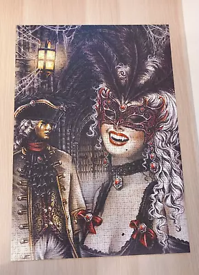 VAMPIRES 1000 Piece Jigsaw Puzzle VICTORIA FRANCES Masquerade Ball 29166 • £12