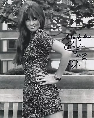 007 James Bond Actress Caroline Munro Signed Sexy Summer Dress 8x10 Photo • £2.56