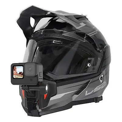 Motorcycle Helmet Chin Mount Strap For GoPro Hero 12 11 10 9 Insta 360  Action 3 • $17.99