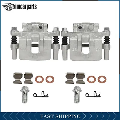 Brake Calipers W/ Bracket Rear Pair 2 For 2011-2014 Chrysler 200 Single Piston • $62.24