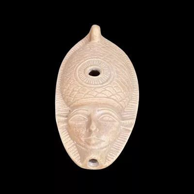 Pharaonic Style Oil Lamp Is A Very Rare Handcrafted Piece Of Limestone. • £86.86