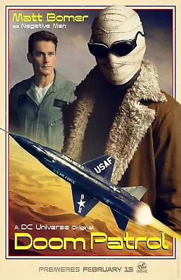 Doom Patrol Poster (a) -  11 X 17 Inches - Matt Bomer Negative Man • $13.96