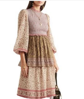 $140 • Buy ZIMMERMANN Juniper Teired Midi Dress