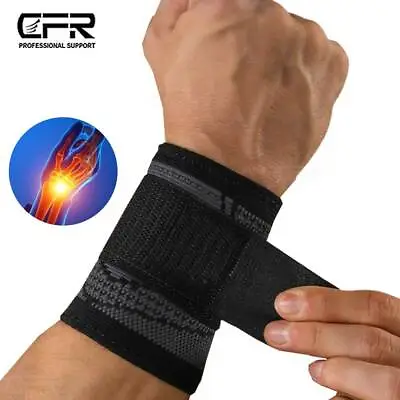 Wrist Brace Support Compression Arthritis Carpal Tunnel Gym Sports Hand Sprains • $14.69