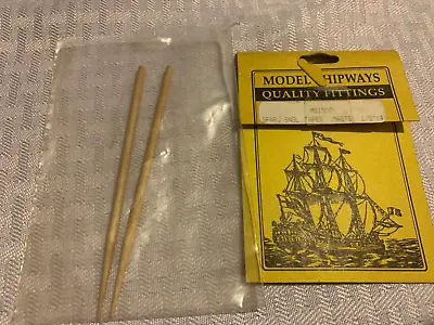 Model Shipways Maple Spar Tapered Mast 1/8  X 4   For Sailing Ships • $3.50