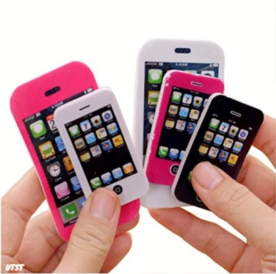 £32.83 • Buy UTST Eraser Elementary School Funny Stationery Smartphone IPhone Type 3 Color Pu
