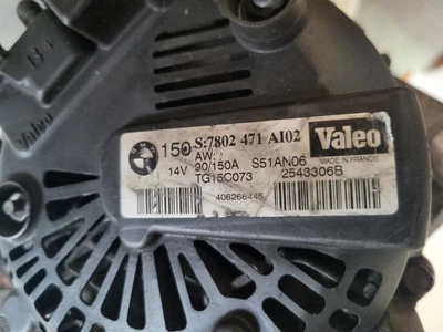 £50 • Buy Genuine BMW 3 SERIES E90/ E92 325D 3.0D ALTERNATOR 7802471 90/ 150A