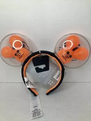 Disney Mickey Mouse Halloween Light Up Balloon Ears Headband New In Package • $59.99