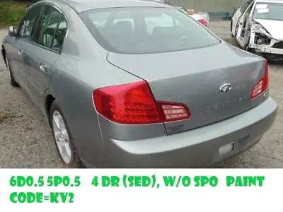 (LOCAL PICKUP ONLY) 04 INFINITI G35 Trunk Lid Deck Tailgate • $114