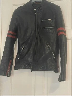 £130 • Buy Soul Revolver Bikers Leather Jacket - Wolverine Leather Jacket! Size S