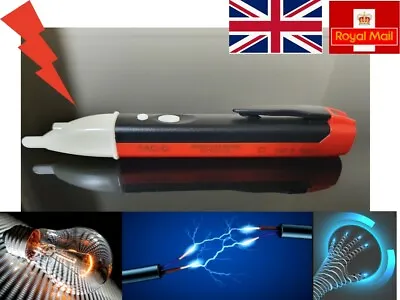 £3.80 • Buy Voltage Tester Detector Pen 1AC 90-1000V Non Contact Alert Stick Electric Test