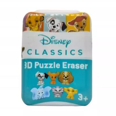 Disney Classics 3D Puzzle Palz Eraser Mystery Figure One Supplied • £3.47