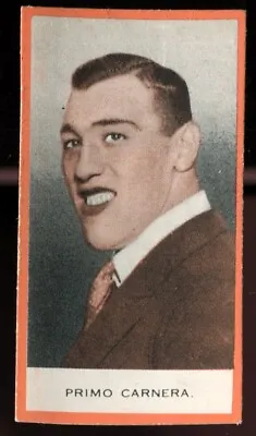 £6 • Buy Tobacco Card, Godfrey Phillips, BDV, Package Issue 1932/34, Boxer, Primo Carnera