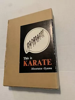 This Is Karate Masutatsu Oyama 1967 • $200