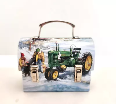 John Deere Mini Lunchbox Tin 2007 • $12.99