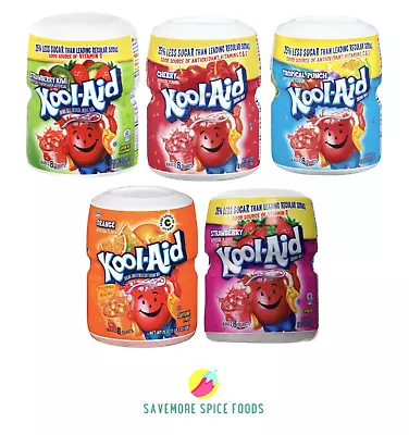 £9.49 • Buy KOOL AID TUB - DRINKS - AMERICAN SWEET SUMMER DRINK - VARIETY OF FLAVOUR - 538g