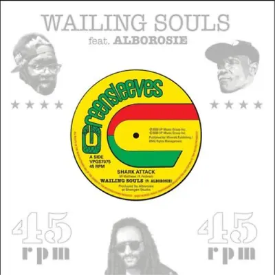 Wailing Souls Shark Attack (Feat. Alborosie) (Vinyl) 7  Single • £11.49