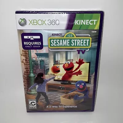 Kinect 123 Sesame Street XBOX 360 NEW Sealed ELMO GROVER • $9.99