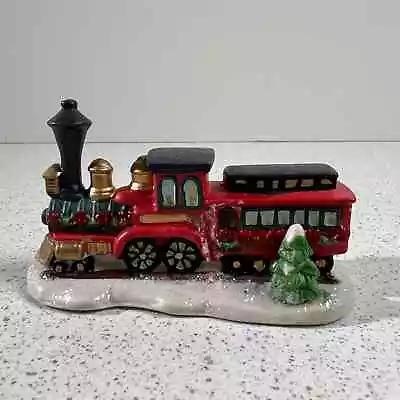 Windham Heights Train Engine Railroad Christmas Village Miniature Building 2005 • $20