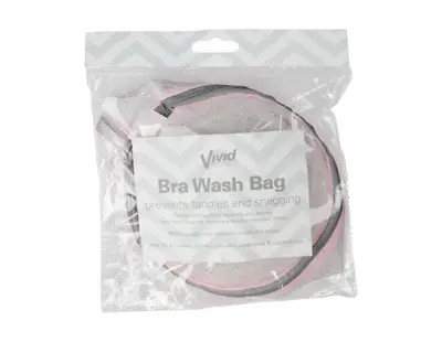 Bra Wash Bag Laundry Net Laundry Mesh Zip Bags Garment Travel Lingerie • £2.99