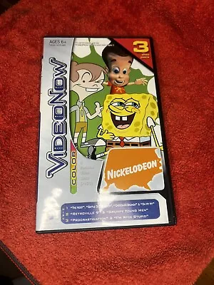 Hasbro Video Now Color Nickelodeon Spongebob Jimmy Neutron 3 PVD Disc Pack • $14.99