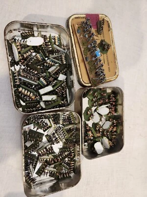 £11.50 • Buy 6mm Napoleonic / Russian - Brigade Cavalry Job Lot Micro Army War Games Painted