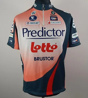 Vermarc Predictor-Lotto 2007 Cycling Jersey Men's Size 3XL UCI Pro Tour Ridley • $23.92