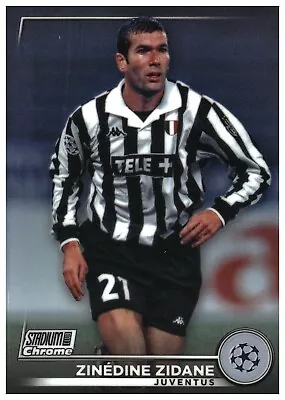 Topps Stadium Club Chrome 2022 - 2023 Zinedine Zidane Juventus Refractor • £1.95