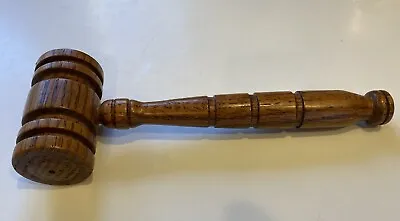 Vintage Wooden American Legion Meeting Gavel 8 1/2” • $20