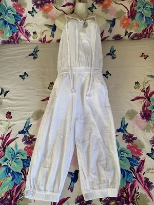 £0.99 • Buy Gorgeous AZAKA Harem 3/4 Leg All In One Gypsy Romper/ Playsuit Sz M UK 10-14