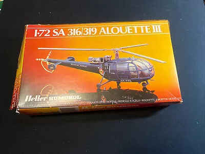 Heller Humbrol 1/72 SA 316/319 Alouette 111 Model Helicopter • $15