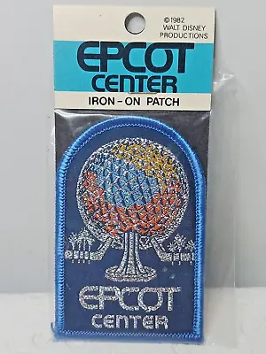 NEW Vintage Sealed EPCOT Center Souvenir Iron On Patch 1982 Walt Disney World • $14