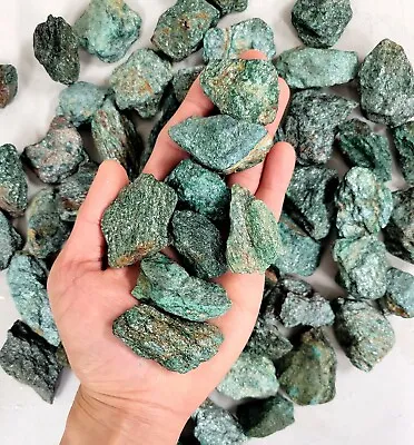 FUCHSITE ROUGH STONES - Raw Bulk Crystals - Natural Gemstones From Brazil • $10.50